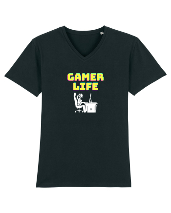 Gamer Life Girl (viața de gamer fete)  Black