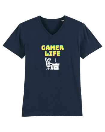 Gamer Life Girl (viața de gamer fete)  French Navy