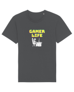 Gamer Life Girl (viața de gamer fete)  Tricou mânecă scurtă Unisex Rocker