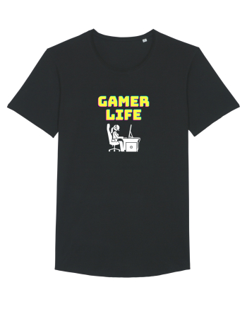 Gamer Life Girl (viața de gamer fete)  Black