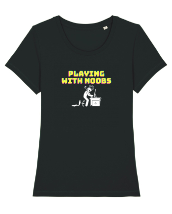 Gamer Life playing with noobs (când joci cu începători)  Black