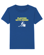 Gamer Life playing with noobs (când joci cu începători)  Tricou mânecă scurtă  Copii Mini Creator