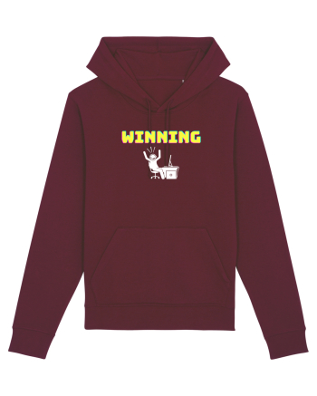 Gamer Life Winning (viața de gamer când câștigi)  Burgundy