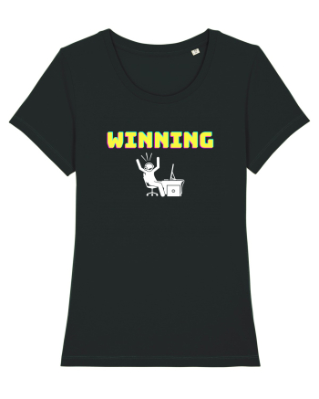Gamer Life Winning (viața de gamer când câștigi)  Black