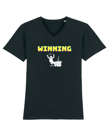 Gamer Life Winning (viața de gamer când câștigi)  Black