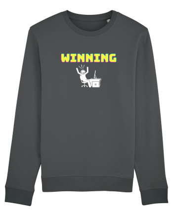 Gamer Life Winning (viața de gamer când câștigi)  Anthracite