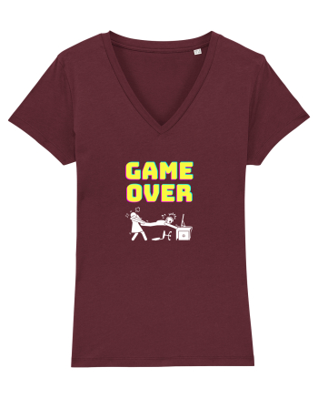 Gamer Life Game Over (probleme în paradis)  Burgundy