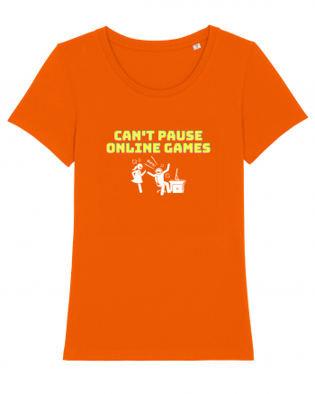 Gamer Life can't pause online games (când iubita nu înțelege)  Bright Orange
