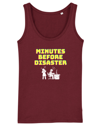 Gamer Life minutes before disaster (viața de gamer, aveți grijă la iubite)  Burgundy