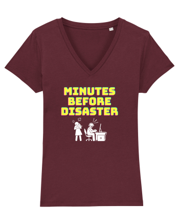 Gamer Life minutes before disaster (viața de gamer, aveți grijă la iubite)  Burgundy