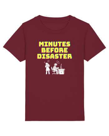 Gamer Life minutes before disaster (viața de gamer, aveți grijă la iubite)  Burgundy