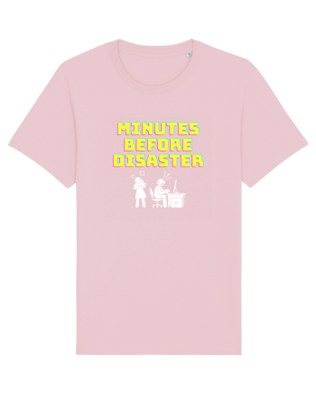Gamer Life minutes before disaster (viața de gamer, aveți grijă la iubite)  Cotton Pink