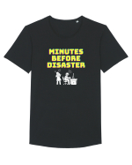 Gamer Life minutes before disaster (viața de gamer, aveți grijă la iubite)  Tricou mânecă scurtă guler larg Bărbat Skater