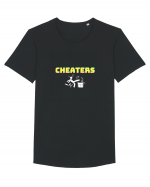 Gamer Life cheaters (când joci cu trișori)  Tricou mânecă scurtă guler larg Bărbat Skater