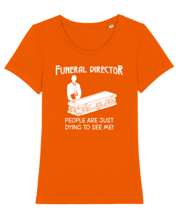 Funeral director Bright Orange
