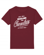 Will sell husband for chocolate Tricou mânecă scurtă  Copii Mini Creator