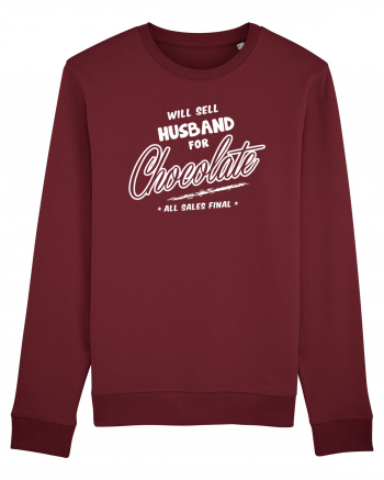 Will sell husband for chocolate Burgundy