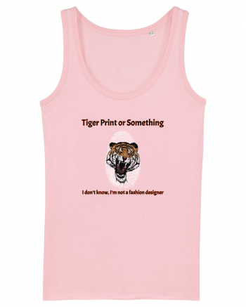 Tiger Print or something  Cotton Pink