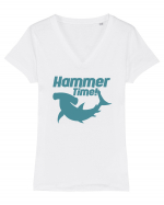 Hammer Time Tricou mânecă scurtă guler V Damă Evoker