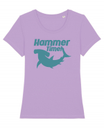 Hammer Time Tricou mânecă scurtă guler larg fitted Damă Expresser