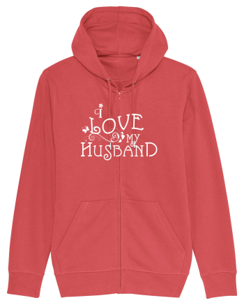 I love my husband Carmine Red