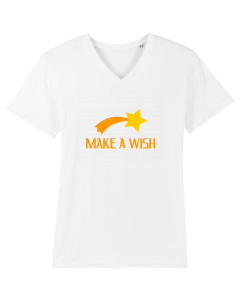 Cute Falling Star, Make a Wish White