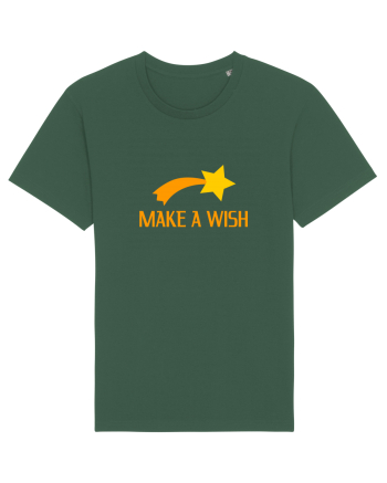 Cute Falling Star, Make a Wish Bottle Green