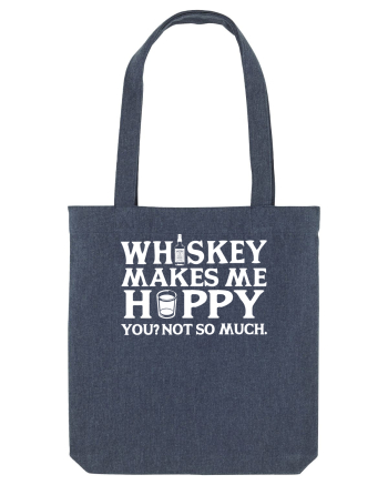 Whiskey makes me happy Midnight Blue