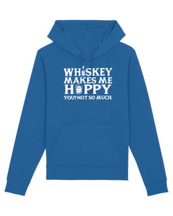 Whiskey makes me happy Royal Blue
