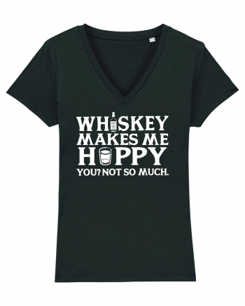 Whiskey makes me happy Black