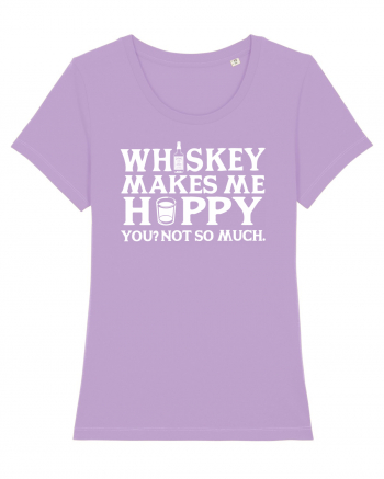 Whiskey makes me happy Lavender Dawn