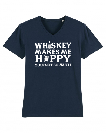 Whiskey makes me happy French Navy