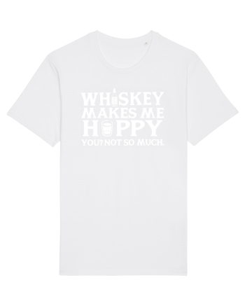 Whiskey makes me happy White