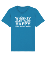 Whiskey makes me happy Tricou mânecă scurtă Unisex Rocker