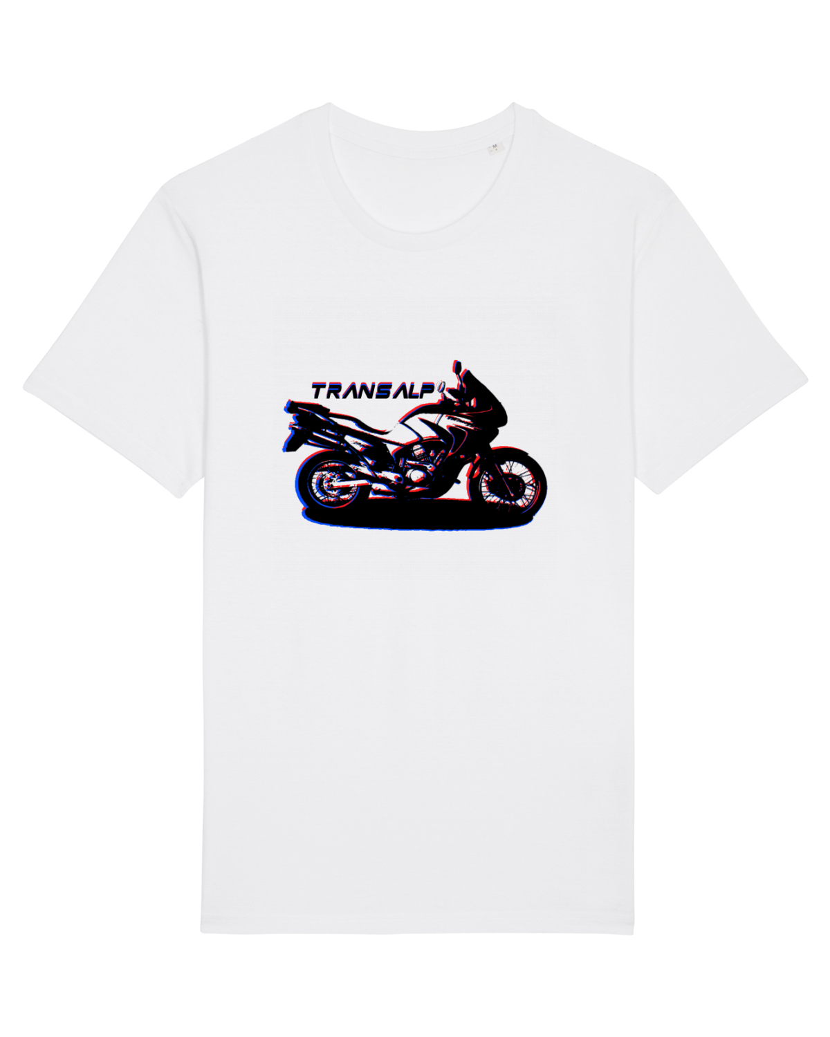 Tricou mânecă scurtă Unisex Rocker White