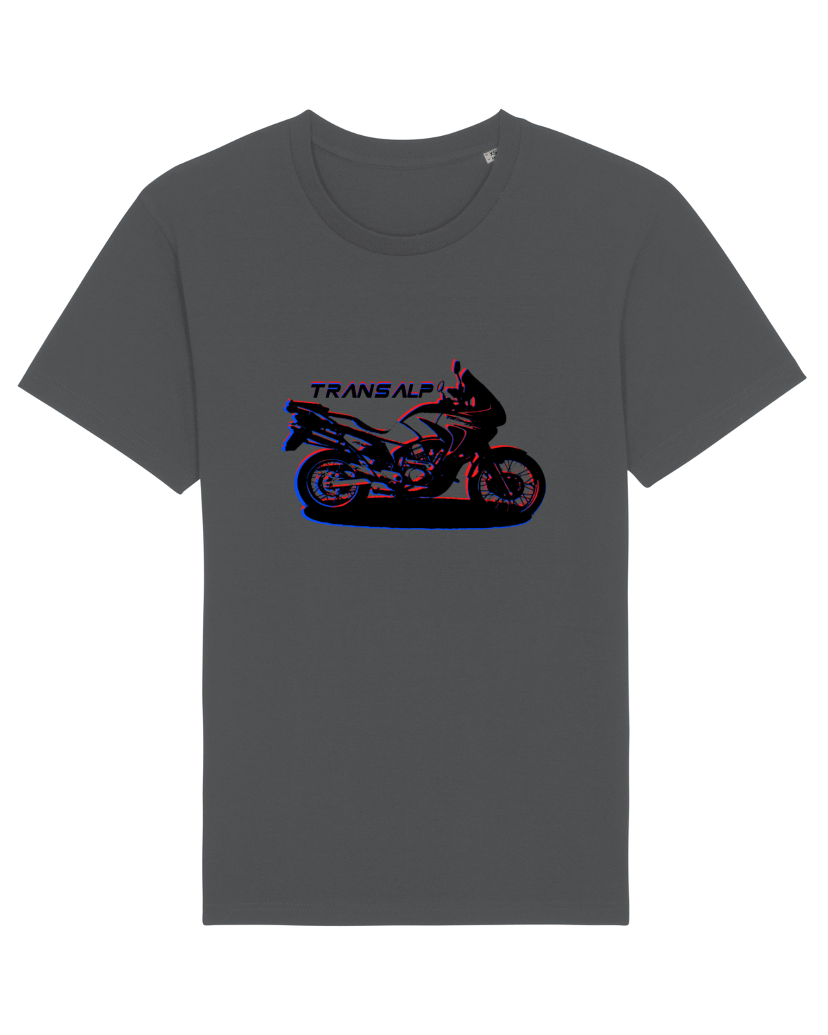 Tricou mânecă scurtă Unisex Rocker Anthracite