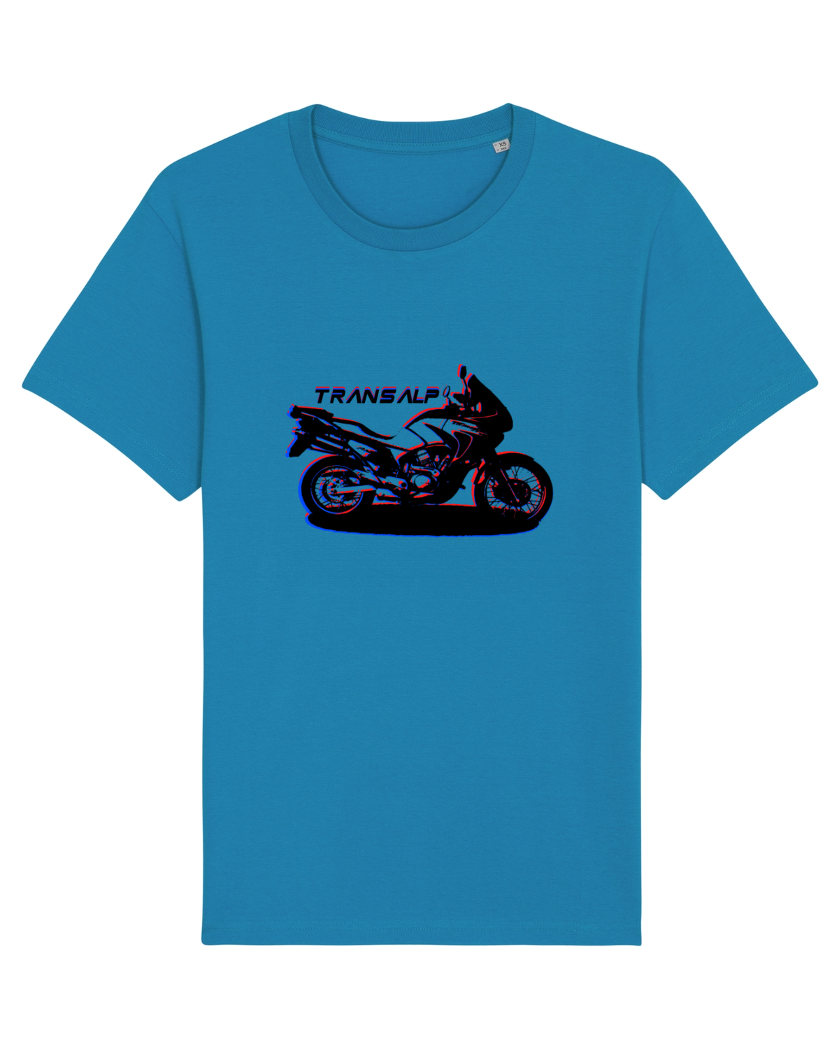 Tricou mânecă scurtă Unisex Rocker Azur