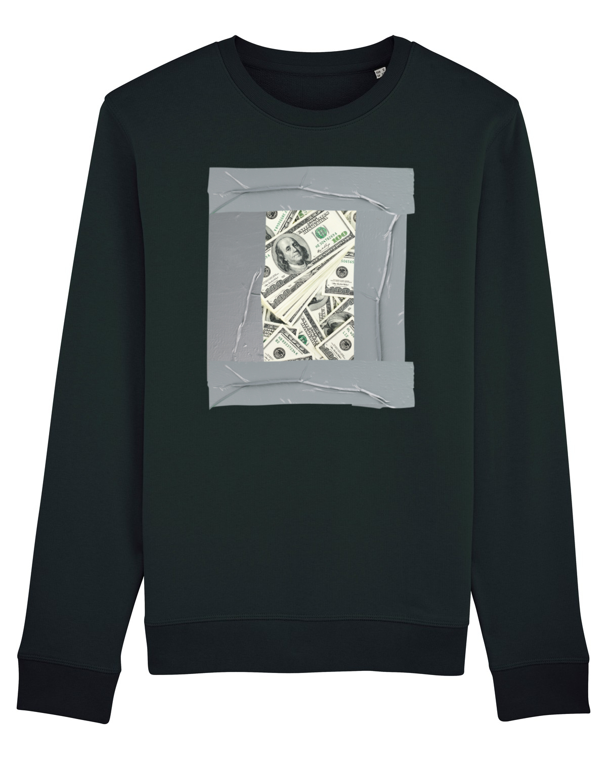 Bluză mânecă lungă Unisex Rise Black