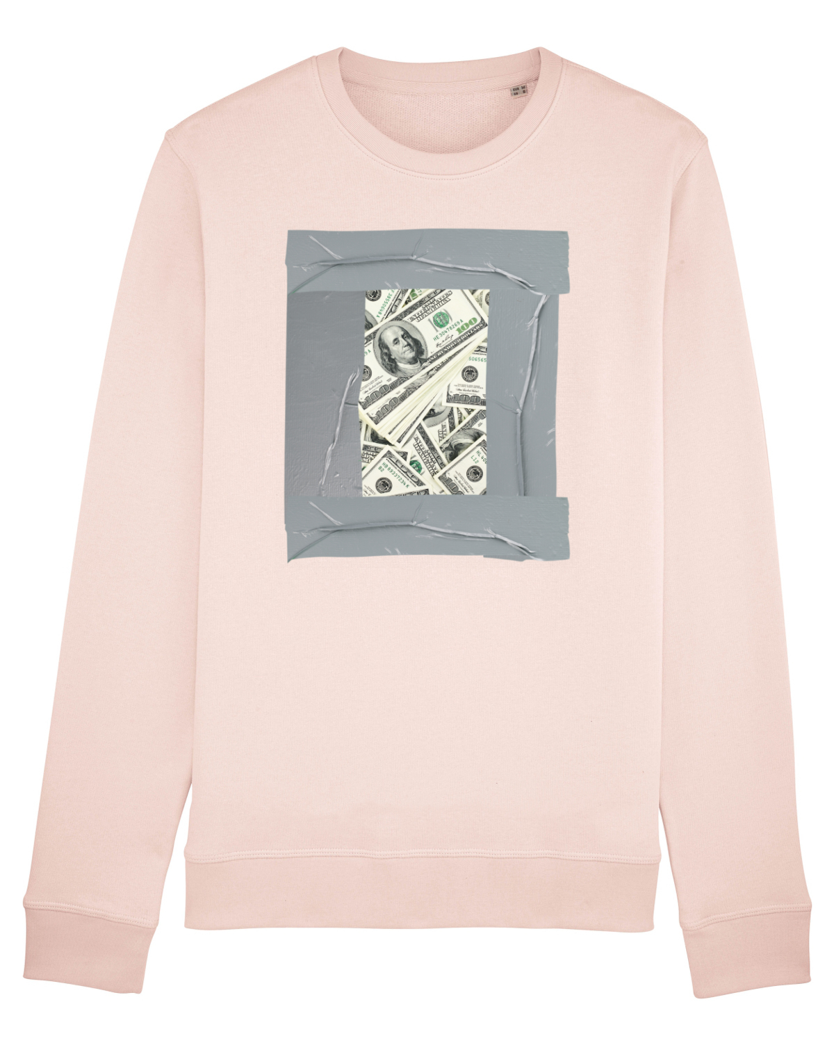 Bluză mânecă lungă Unisex Rise Candy Pink