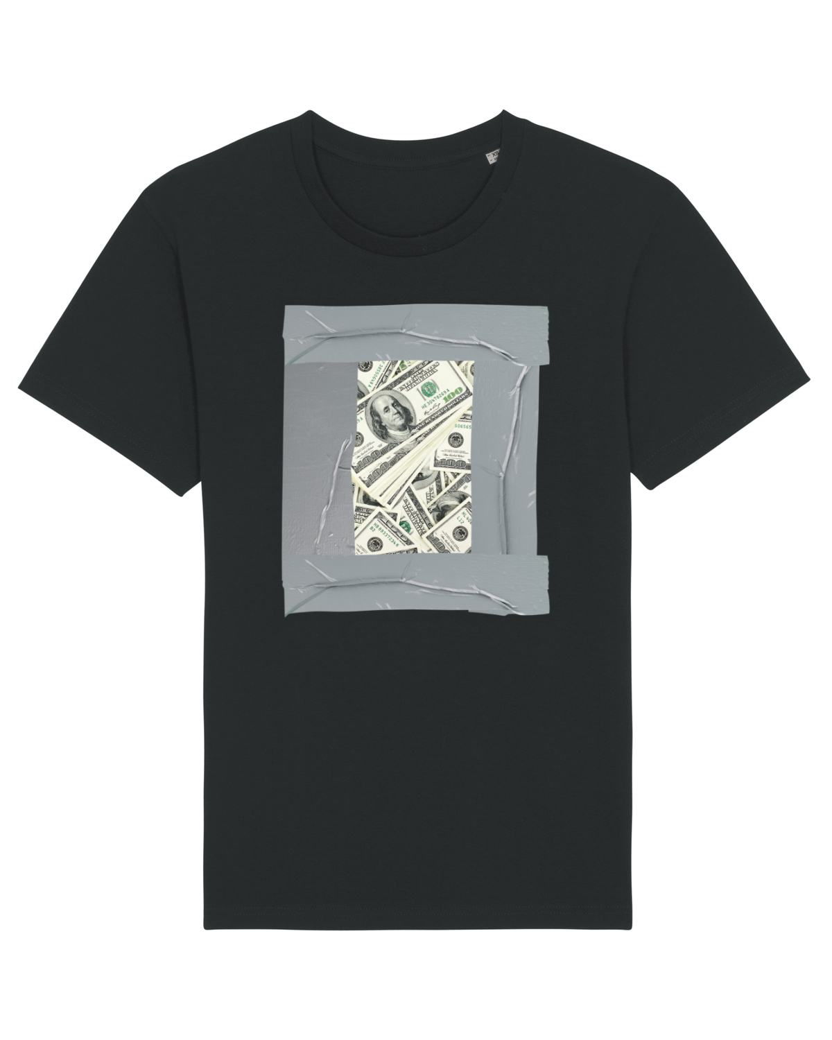 Tricou mânecă scurtă Unisex Rocker Black