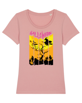Halloween Flying Witch Canyon Pink