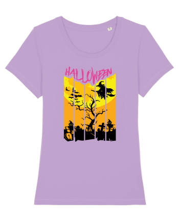 Halloween Flying Witch Lavender Dawn