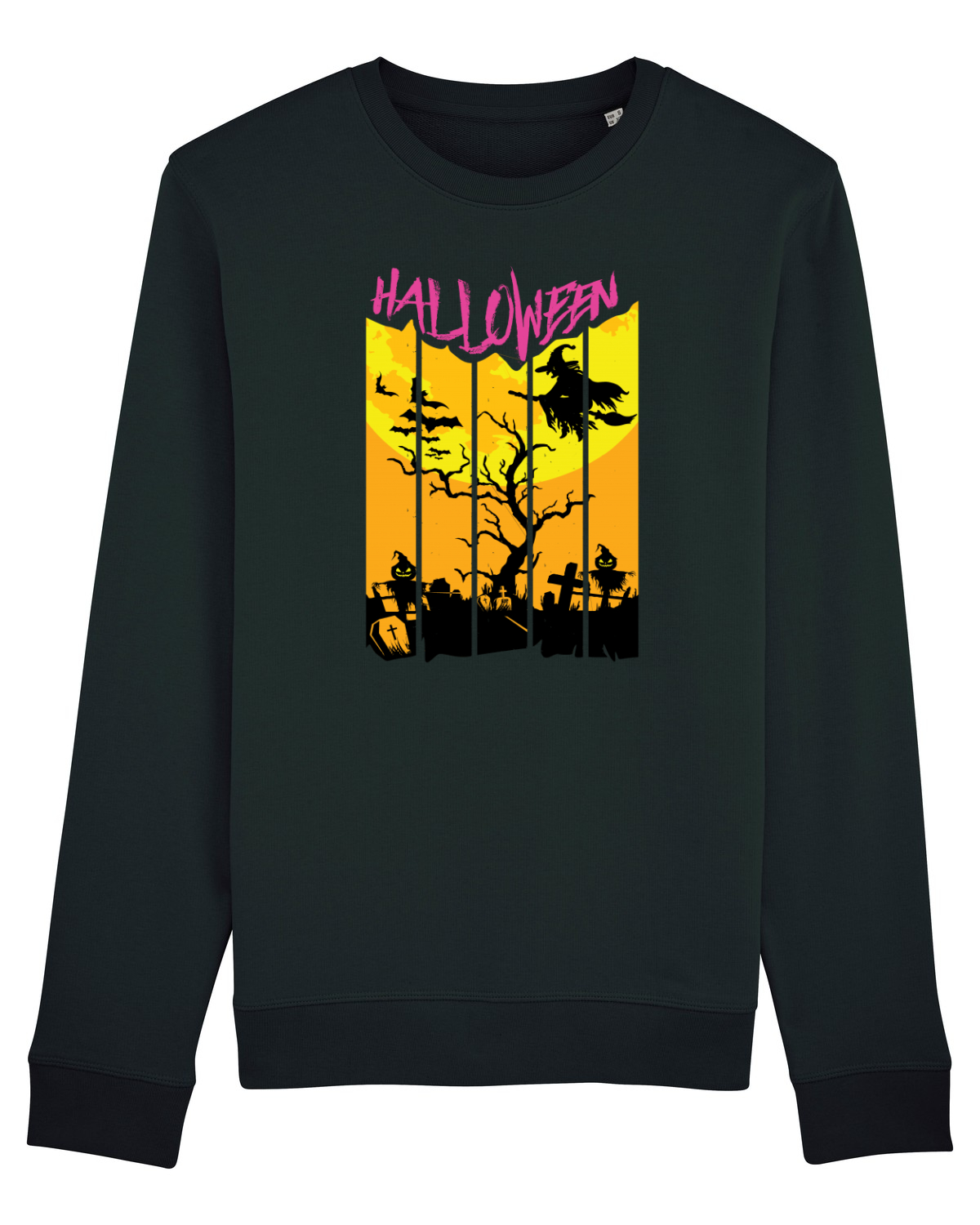 Bluză mânecă lungă Unisex Rise Black