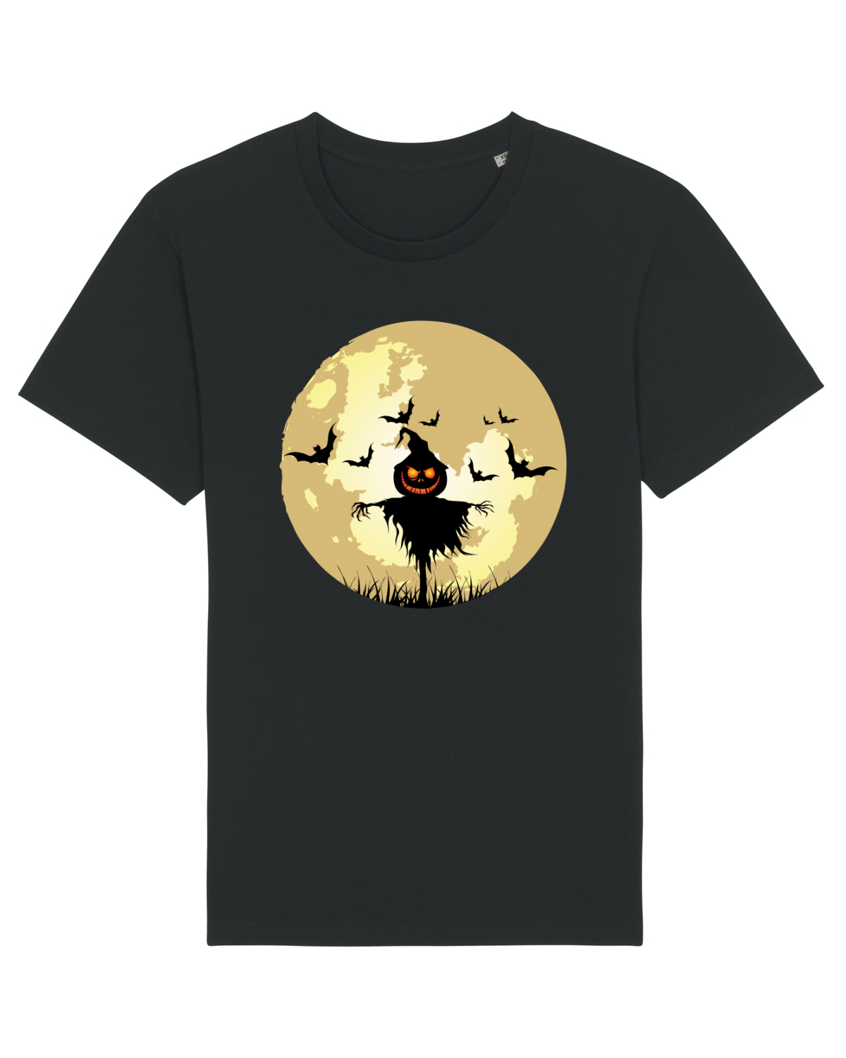 Tricou mânecă scurtă Unisex Rocker Black