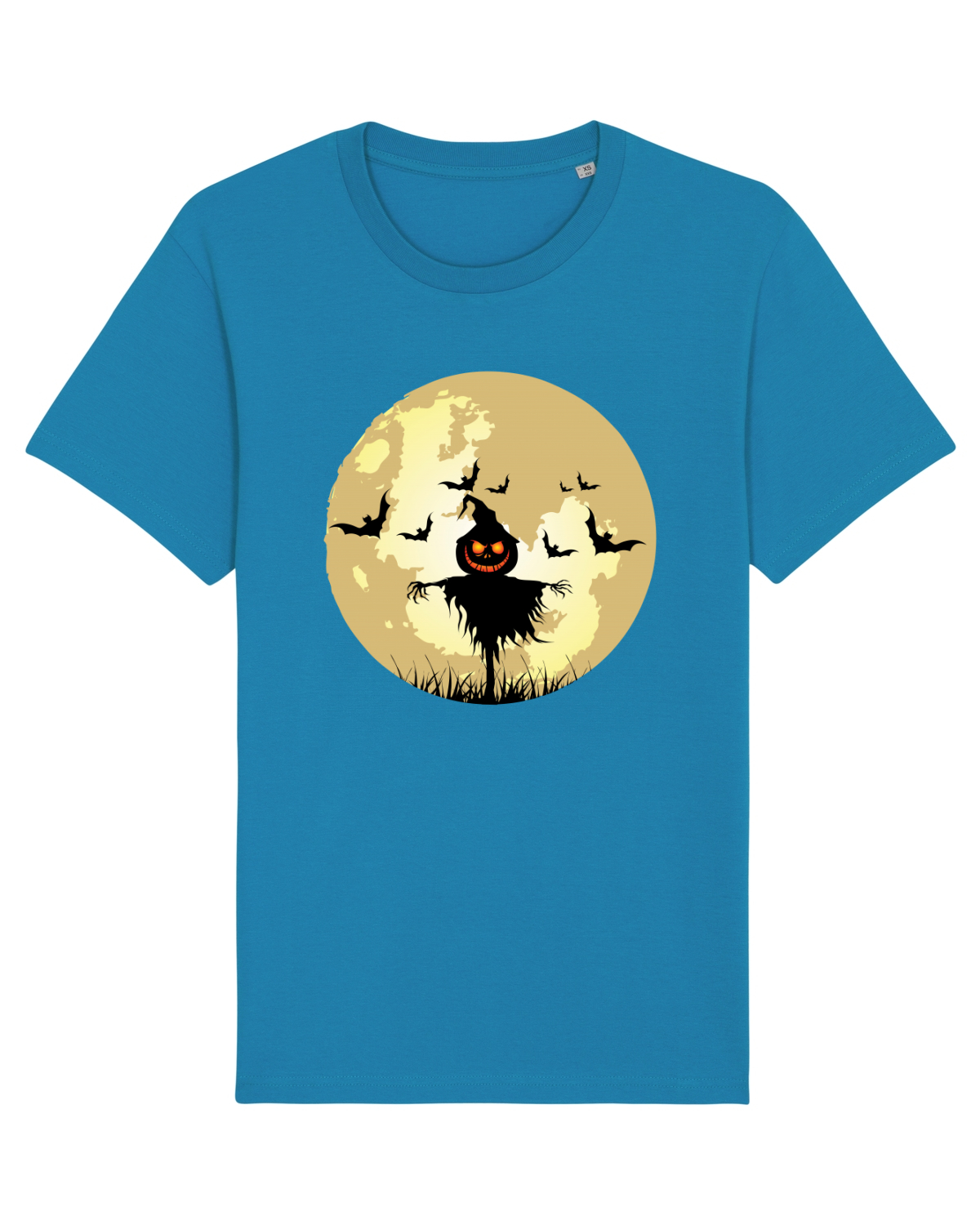 Tricou mânecă scurtă Unisex Rocker Azur