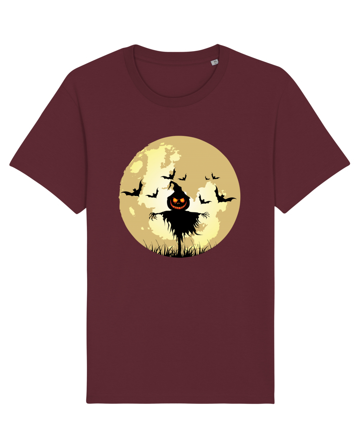 Tricou mânecă scurtă Unisex Rocker Burgundy