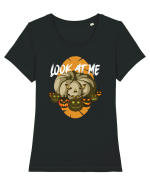 Look At Me Ugly Pumpkins Tricou mânecă scurtă guler larg fitted Damă Expresser