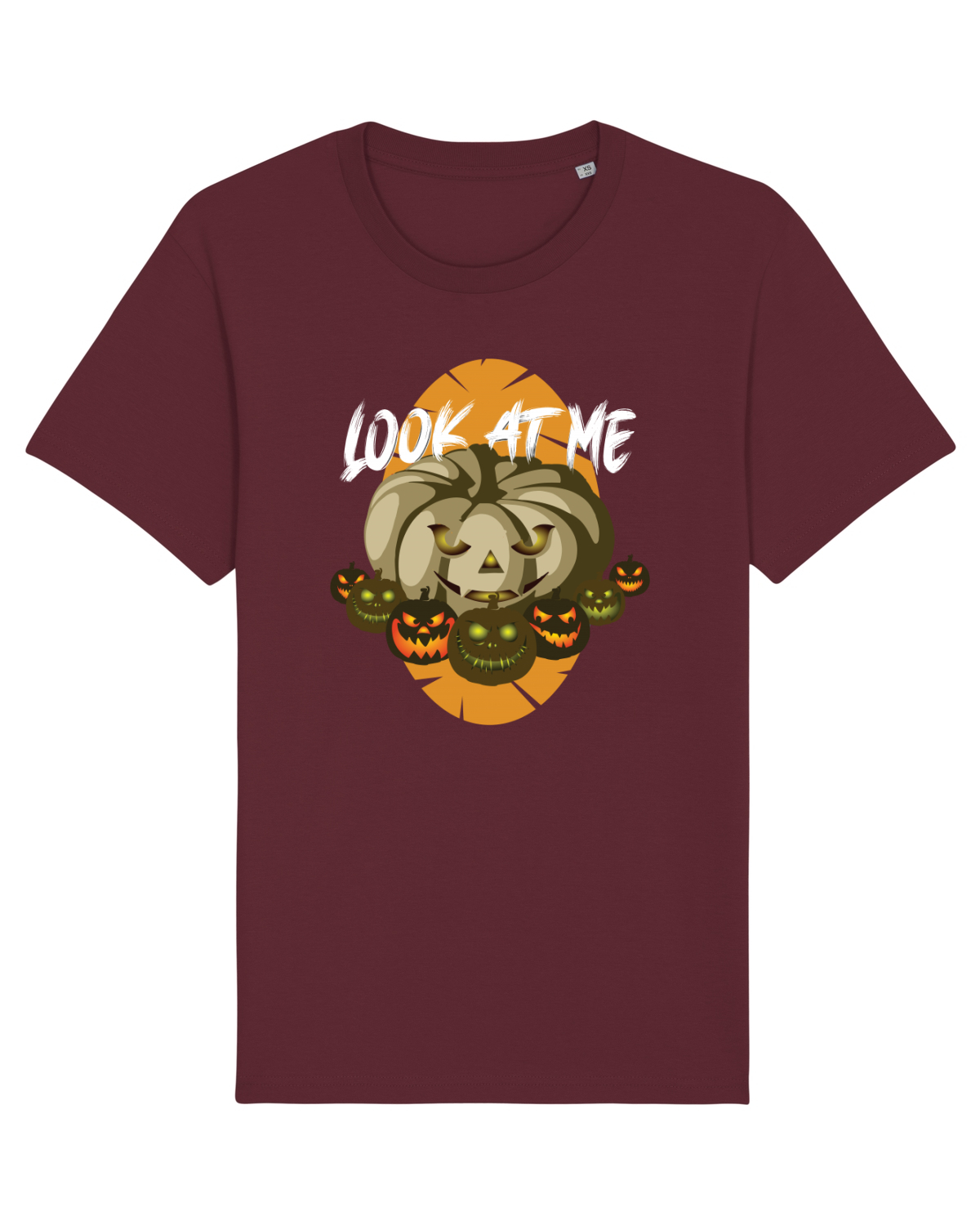 Tricou mânecă scurtă Unisex Rocker Burgundy