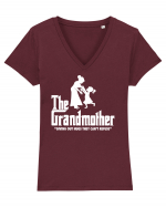 The Grandmother Tricou mânecă scurtă guler V Damă Evoker