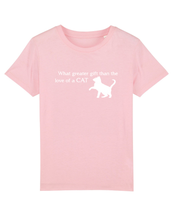 Love  of a Cat Cotton Pink